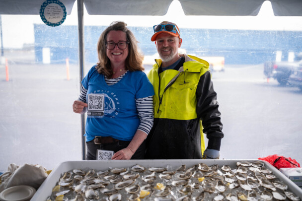 Kalliope and Michael Chute from Mermaid Menu at Big Blue 2024