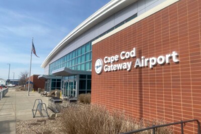 Cape Cod Gateway Airport exterior of terminal building