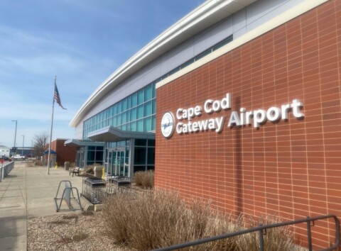 Cape Cod Gateway Airport exterior of terminal building